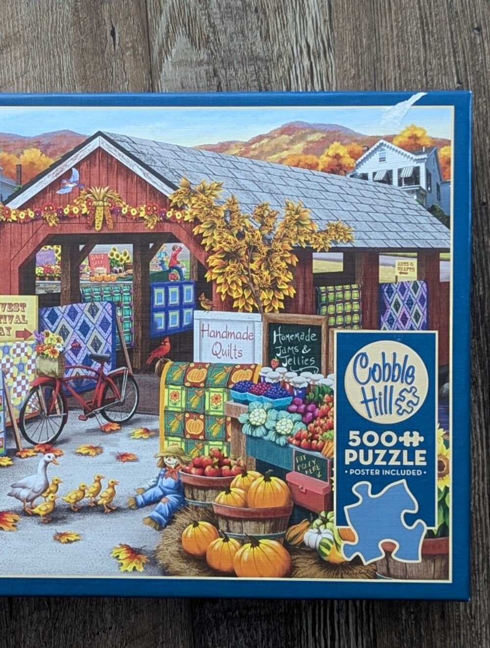 Cobble Hill "Harvest Festival" 500-Piece Jigsaw Puzzle